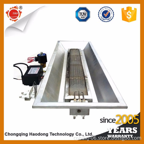 Automatic ignition infrared gas heater for warehouse factory keeping warm